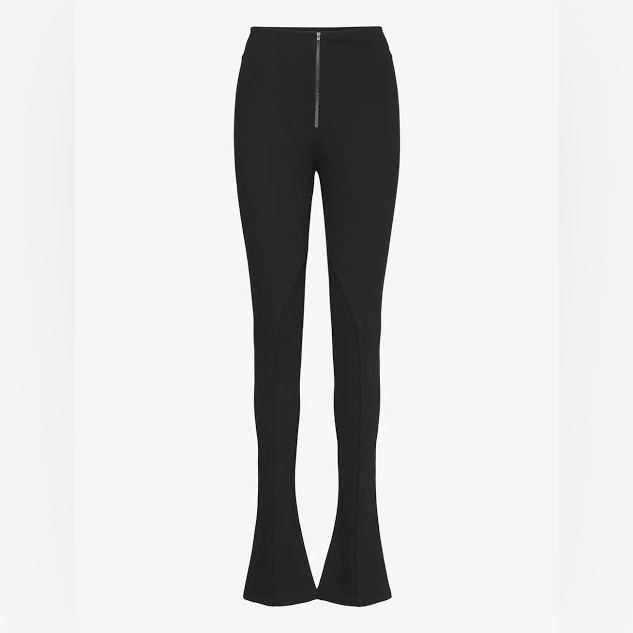 Filippa K High Waist Jersey Trousers In Black